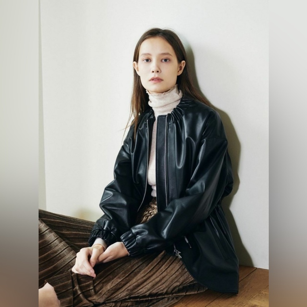 Black Genuine Lambskin Jacket